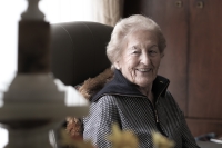 Mindu Hornick při rozhovoru 16. 3. 2025