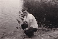 Miloš Lehečka v roce 1975