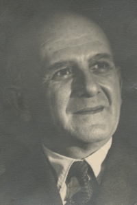 Dědeček Vilém Ornstein, po roce 1945