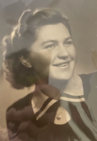 Wife of Miroslav Jurníček, turn of the 1940s and 50s