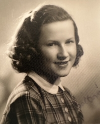 Marie Keprtová v mládí