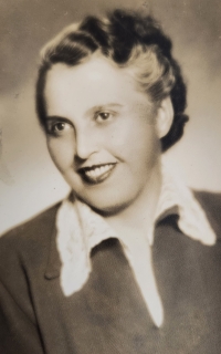 Grandmother Ludmila Fikotová, mother of Olga Fikotová, 1940s