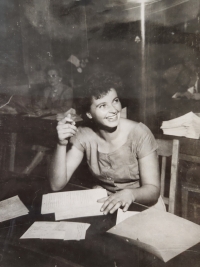 Photo of Olga Fikotová, 1950s