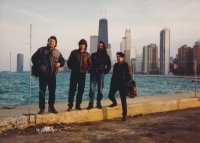 Během turné po USA, New York 1989