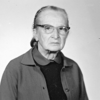 Maminka pamětnice Františka Stejskalová, 80. léta 20. století