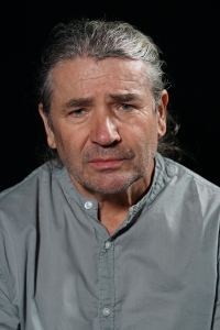 Radomír Kiss during the recording for Memory of Nations