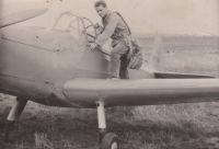 Jaroslav Kropáček, letiště Sezimovo Ústí, 1961-62