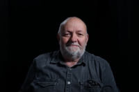 Bohdan Kaminský při natáčení pro Paměť národa v roce 2025