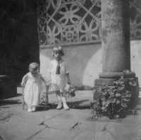 Mother Eleonora with brother Adam, early 1930s