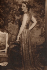 Grandmother Marie, née Hansy, the wife of Mikuláš Bubna-Litic