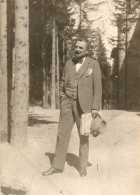 Great-grandfather Franz Hansy of Semmering, Austria