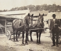 Dvůr stavební firmy Josefa Winklera