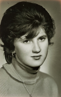 Jana Voráčková v 15 letech, 1961