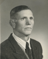 Otec Václav Prejda na fotografii zřejmě z počátku 50. let 20. století