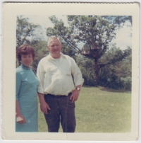 Libuše Claud (rozená Hrdonková) a její manžel