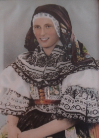 Marie Koubíková za mlada