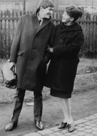 Se švagrem Alanem Pajerem, 1965