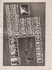Tablo Zemská rolnická škola v Kostelci nad Orlicí, 1947