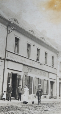 Truhlářství dědy František Škody v Terezíně