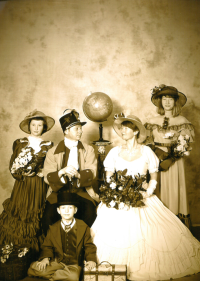 Vera Meier with family, 2015