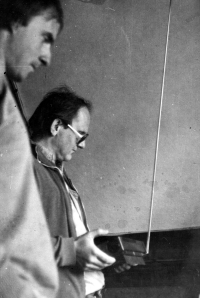 Členové DX Klubu zleva Jiří Prokop z Jablonce nad Nisou a Jiří Krákora z Prahy