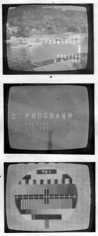 Snímky televizních monoskopů, Rujána na přelomu 70. a 80. let