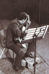 At the military service, Prešov, late 70s