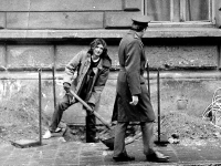 Ivo Mludek, one of the main authors of the samizdat magazine Protější chodník, a signatory of Charter 77