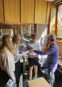 Nahrávání v rozhlase
