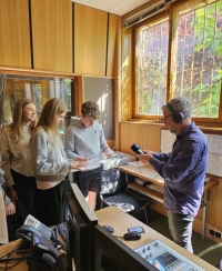 Nahrávání v rozhlase
