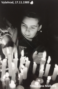 17. listopadu 1989, Vyšehrad