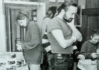 Josef Kadeřábek a Ivana Chýlková