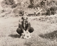 Pavel Verbíř as a child