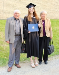 Graduation of Julia Denis Kun's granddaughter