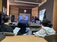 Děti nahlédly do tajů práce v rozhlase, projekt Příběhy našich sousedů, 2025