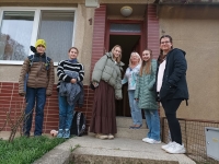 Pupil team with Jiřina Kudličková