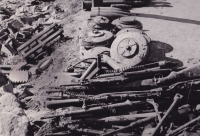 Ptáčkovna, Písek, květen 1945