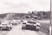 Ptáčkovna u Písku, květen 1945