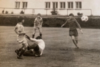 Pavel Verbíř's football match