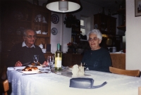 Lizzy and Jerzy, Christmas 2001