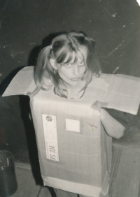 Z vystoupení Dybbuku, rok 1984