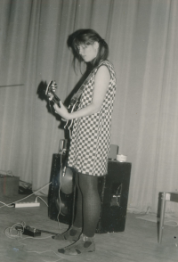 Z vystoupení Dybbuku, rok 1984