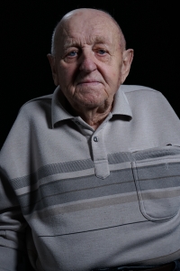 Josef Havrda při natáčení