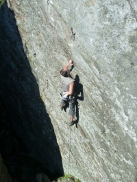 Sigmund Schwarzkopf in the mountains 