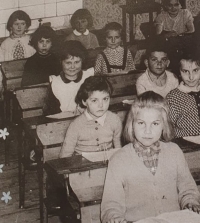 At the time of school attendance
