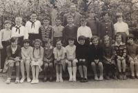 Magdalena Kuclerová at primary school
