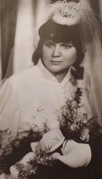 Wedding photo of Magdalena Kuclerová
