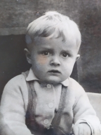 Antonín Podzimek in his childhood