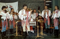 With the band Vonička in the 1990s
