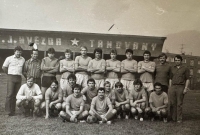 Václav Zíta ve fotbalovém týmu Hvězda Trnovany